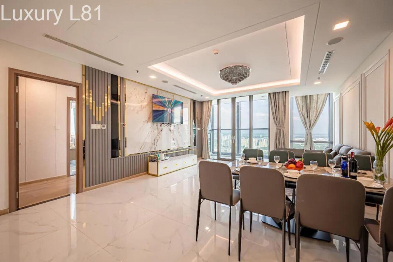 Angia Luxury Apartment Inside Landmark 81 Tower مدينة هوشي منه المظهر الخارجي الصورة